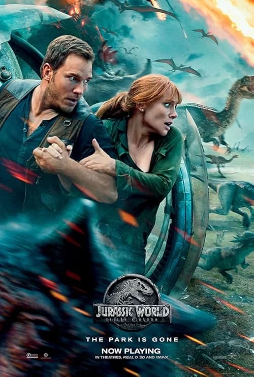 Jurassic World: Fallen Kingdom film posteri