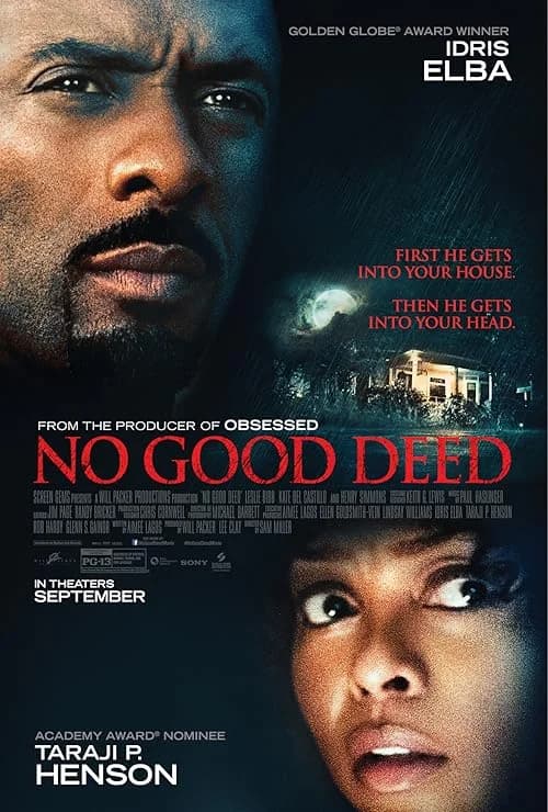 No Good Deed film posteri