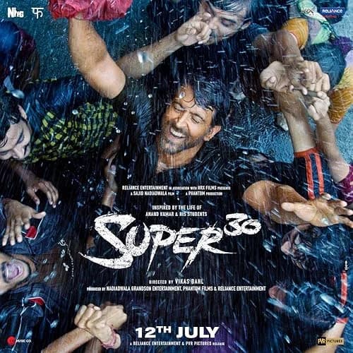 Super 30 film posteri