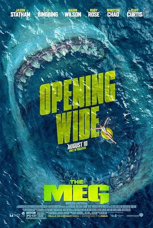 The Meg film posteri