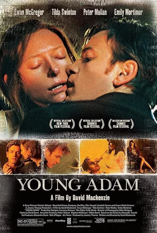 Young Adam film posteri